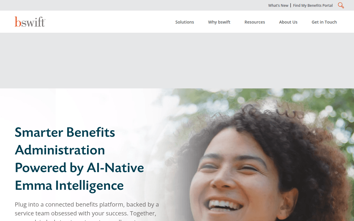 bswift Benefits Administration official product page