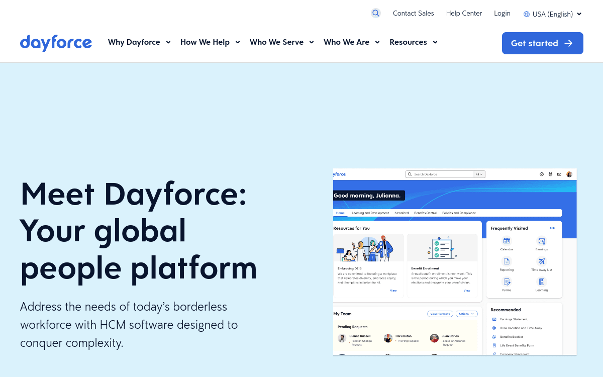 Dayforce Payroll official product page