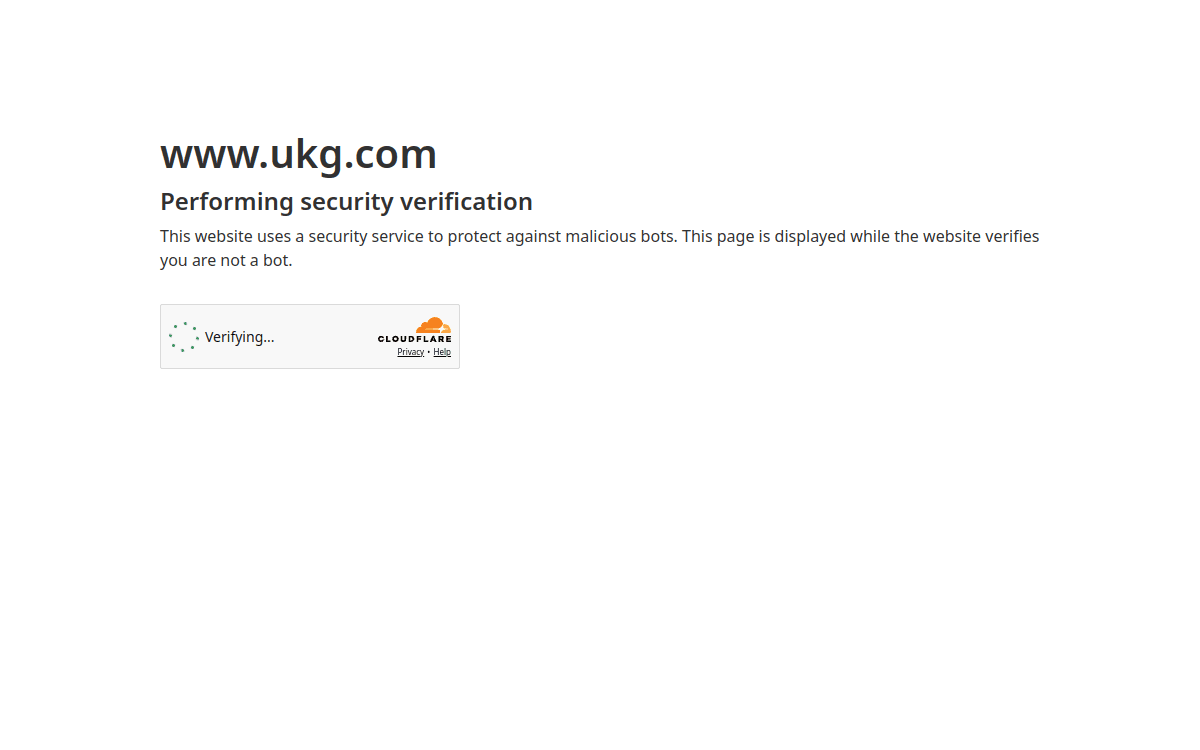 UKG Pro Workforce Management official product page